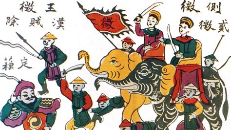 Trưng Vươngsistersrebellion:  Sisters Defy Han Dynasty Rule & Ignite Vietnamese Nationalism